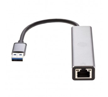 Переходник USB 3.0--> RJ-45 1000Mbps+3 USB 3.0, Aluminum Shell, 0.2м VCOM <DH312A>(1/150)#2113842