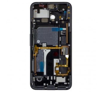 Дисплей для Google Pixel 4 (G020M/G020I) модуль с рамкой Черный - OR#2121859