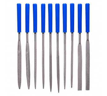 Надфили в наборе 10 шт, ПВХ рукоятка, Smartbuy PRO TOOLS (SBT-PRO-TFS-10P1)#2138256