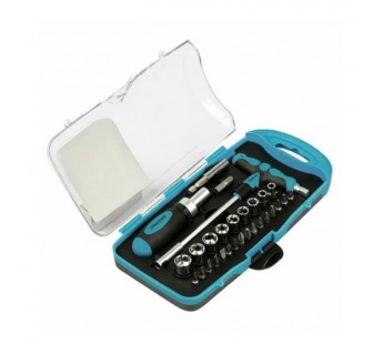 Отвертки с битами 29 элементов, 2 отвертки, 26 насадок, удлинитель, CR-V сталь, Smartbuy PRO TOOLS#2120089