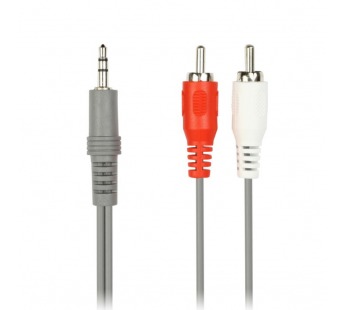 Кабель соединительный Smartbuy 3.5 Jack (M) - 2xRCA (M), стерео, аудио, 3,0 м, пакет (KA-313-200)/50#2114128