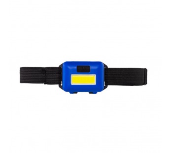 Фонарь налобный COB , налобный ремень, 1 вт, 3хAAA батарея, ABS, Smartbuy#2114133