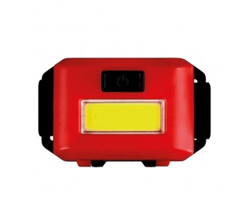 Фонарь налобный, COB LED 1 вт, мини, налобный ремень, 3xAAA батарея, ABS, эконом Smartbuy#2114135