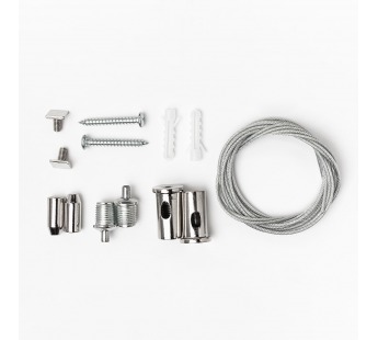 Комплект тросовых подвесов ТП-1 черный (2 метра), шт#2117884