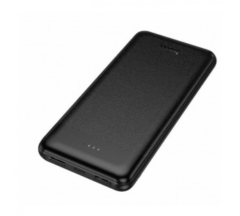 Внешний аккумулятор 10 000 mAh HOCO J153 (2USB/PD/Micro/LED инд. бат) черный#2140737