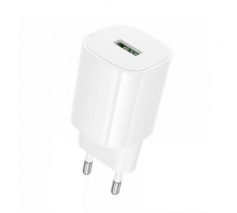 Сетевое ЗУ BOROFONE BA102A (USB CQ3.0) белое#2124856