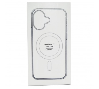Чехол-накладка Magsafe для Apple iPhone 17 прозрачный#2117913