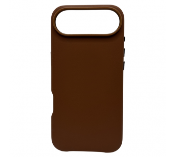 Чехол для iPhone 17 Air кожаный Magsafe, коричневый#2143053