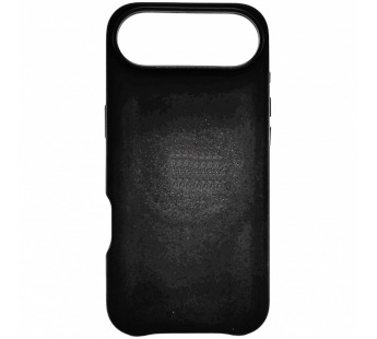 Чехол-накладка Magsafe для Apple iPhone 17 Air кожаный черный#2117911