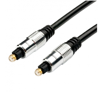 Кабель Atcom Toslink (m)-Toslink (m) 7.5м силикон черный (1/50)#2115061