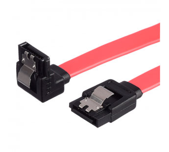 Кабель GoPower SATA (m)-SATA (m) 0.5м силикон ver.3.0 оранжевый Premium Zip-Lock c подвесом (1/250)#2115020