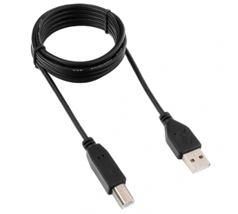 Кабель Гарнизон USB (m)-USB B (m) 1.8м черный#2133735