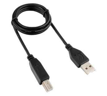 Кабель Гарнизон USB (m)-USB B (m) 1м черный#2133866