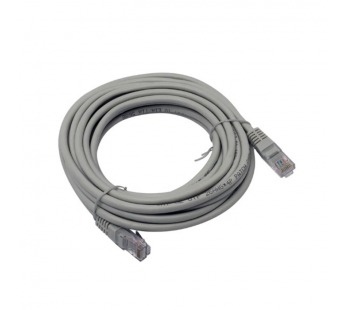 Патч-корд 5Bites PUT50-250A RJ-45 (m)-RJ-45 (m) 25.0м кат.5е ПВХ серый#2114763