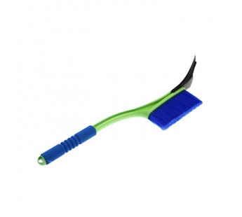Щетка для автомобиля Brumex OKTAN сметка 54см со скребком зеленый (1/25)#2114396