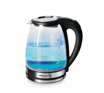 Электрочайник Ergolux ELX-KG07-C72 1700W 2.0л черный (1/12)#2114809