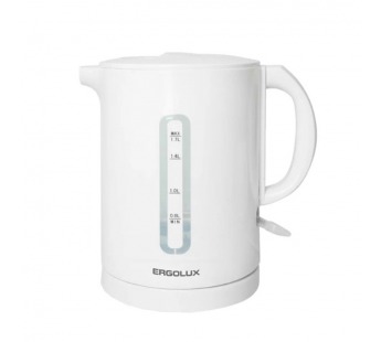 Электрочайник Ergolux ELX-KH01-C01 1500-2300W 1.7л белый (1/12)#2114806