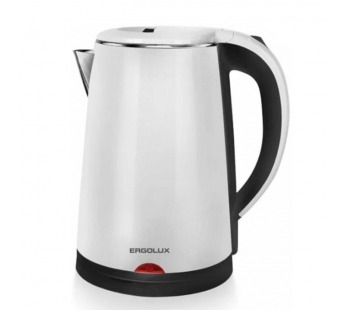 Электрочайник Ergolux ELX-KS09-C41 1600W 1.8л черный белый (1/12)#2114799