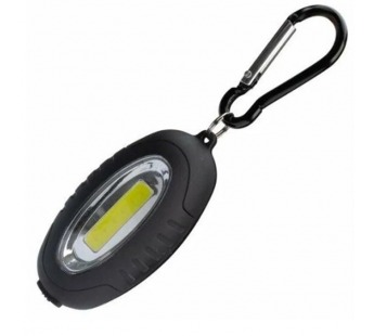 Фонарь брелок Космос 201B 0.5W COB от батареек IP42 магнит черный (1/200/400)#2114727