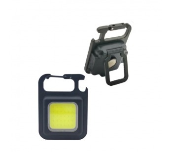 Фонарь брелок Космос 207Lit 6WCOBLED от аккумулятора IP54 3 режима черный (1/30/240)#2114730