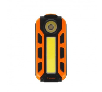 Фонарь брелок Космос 703B 5W LED+COB от батареек IP53 желтый (1/72/144)#2114729