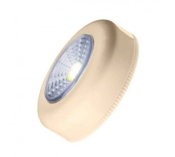 Фонарь подсветка Космос 306B 1WCOBLED от батареек 3хААА IP42 1 режим бежевый (1/12/96)#2114708