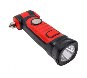 Фонарь рабочий Космос 706Lit автомобильный 2WLED+5WCOBLED от аккум IP54 2 реж красн/черн (1/30/120)#2114700