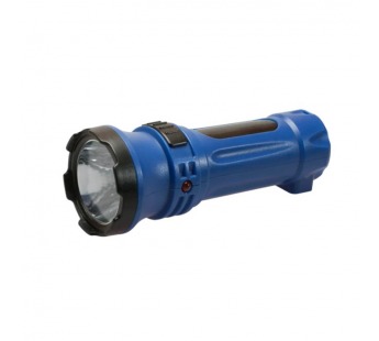 Фонарь туристический Космос 102 0.5W 1LED от аккумулятора прямая подзарядка синий (1/25/100)#2114580