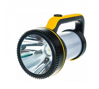 Фонарь туристический Космос 2007W 7W 1LED от аккумулятора 3 режима черный оранжевый (1/16)#2114583