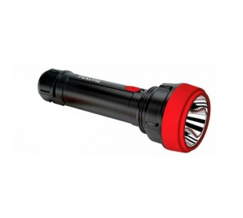 Фонарь туристический Рекорд PM-450 от аккумулятора черный красный (1/6/48)#2114630