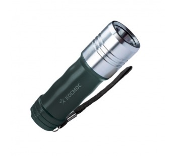 Фонарь универсальный Космос 110B 3W LED от батареек IP55 3 режима черный серый (1/72/144)#2114636