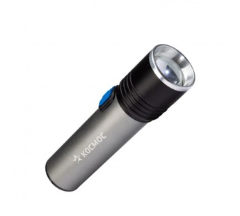 Фонарь универсальный Космос 111Lit 3W LED от аккум IP53 3 режима+ZOOM черный серый (1/60/120)#2114637