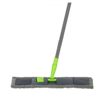 Швабра для пола Рыжий кот 120см телескопическая с насадкой из микрофибры MopM3 серый (1/12)#2114666