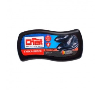 Губка для обуви CHIST Волна черный (1/72)#2114539