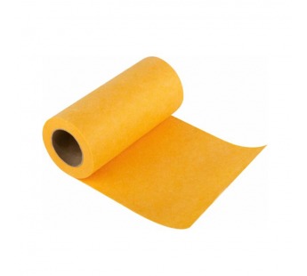 Салфетка Рыжий кот 20х25см 20шт. вискоза  в рулоне желтый (1/20)#2114472