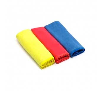 Салфетка Рыжий кот MFS-03/3 30х30см 3шт. микрофибра ассорти (1/20)#2114444