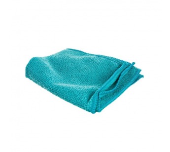 Салфетка Рыжий кот М-01Есо 25х25см микрофибра  бирюзовый (1/40/200)#2114440