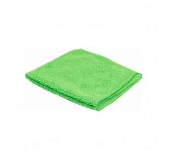 Салфетка Рыжий кот М-02Есо 25х25см микрофибра  зеленый (1/40/200)#2114439