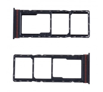 Держатель SIM для Infinix Smart 10 (X6725) Черный#2116711