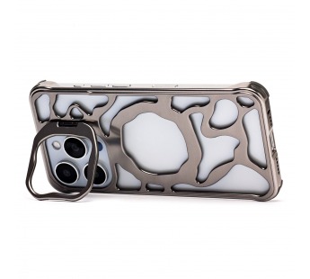 Чехол-накладка - SMZ03 Auspicious для "Apple iPhone 15 Pro" (titanium) (240554)#2138372