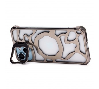 Чехол-накладка - SMZ03 Auspicious для "Apple iPhone 15" (titanium) (240553)#2138369