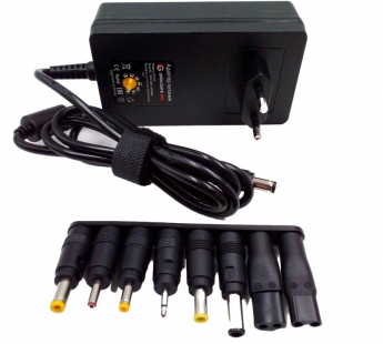 Блок питания универсальный для Ноутбуков OG-68 9V-24V 4A + 8 Насадок#2125244
