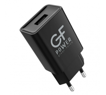 Сетевое З/У GFPower GF51T 1USB 2.4A с кабелем Type-C черный (1/120/480)#2119749
