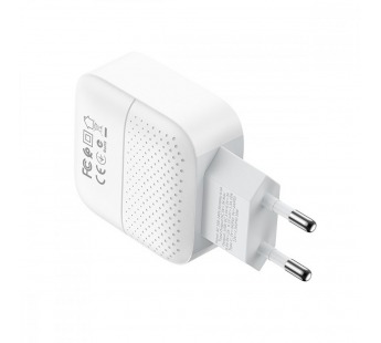 Сетевое З/У GFPower GF60PD 1USB/Type-C 3.0A QC3.0 белый (1/32/128)#2122101