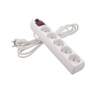 Сетевой фильтр Старт SP 5р.С/З 16A 3.0м ПВС с выкл. белый (1/20)#2115724