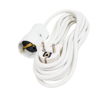Удлинитель Makel 1р.С/З 16A 5.0м 3x0.75мм² IP20 белый 10006 (1/12)#2115457