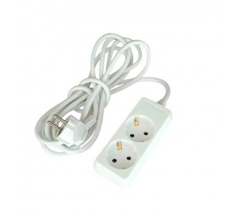 Удлинитель Прогресс Standard 2р.С/З 10A 3.0м 3x1мм² белый (1/20)#2115329