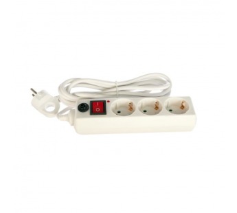 Удлинитель Старт SP 3р.С/З 16A 3.0м с выкл. ПВС IP20 белый (1/20)#2115293