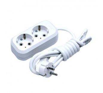 Удлинитель Makel 2р.С/З 3.0м 3x0.75мм² IP20 белый MGP113 (1/12)#2115285