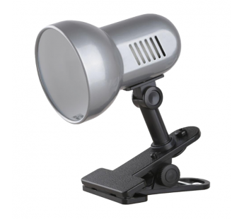 Светильник настольный Camelion H-035 60W 220V E27 прищепка серебряный (1/12)#2115632